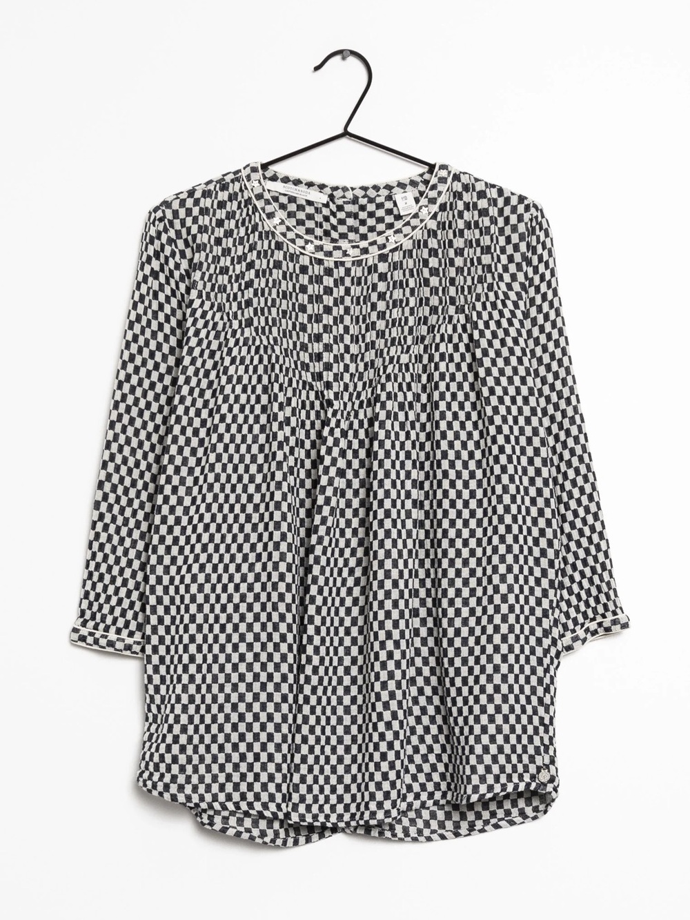 Scotch & Soda - Checkered Blouse with DETAILS! Oversized